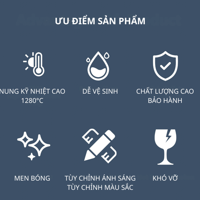 Chậu rửa dương bàn C-6595 – Vẻ đẹp hiện đại từ vân đá tự nhiên