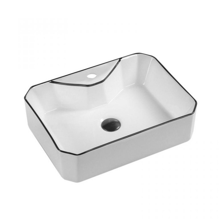 Chậu rửa dương bàn C-6645 – Ấn tượng với đường viền đen cá tính
