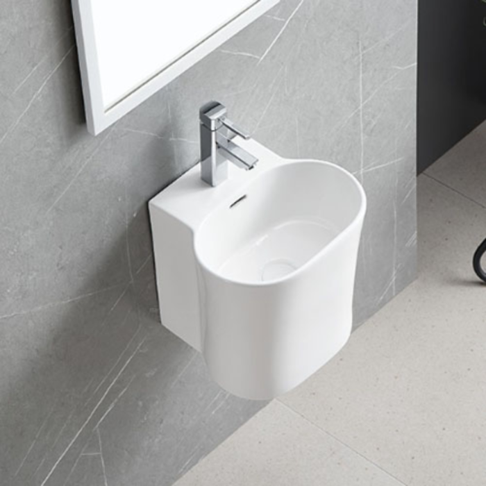 Chậu rửa treo tường Gobe C-6130 – Nhỏ gọn, nghệ thuật và tinh tế