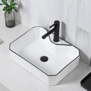 Chậu rửa dương bàn C-6645 – Ấn tượng với đường viền đen cá tính
