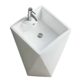 Chậu rửa mặt chân đứng Gobe C-6870 – Vững chãi và tinh tế trong từng đường nét
