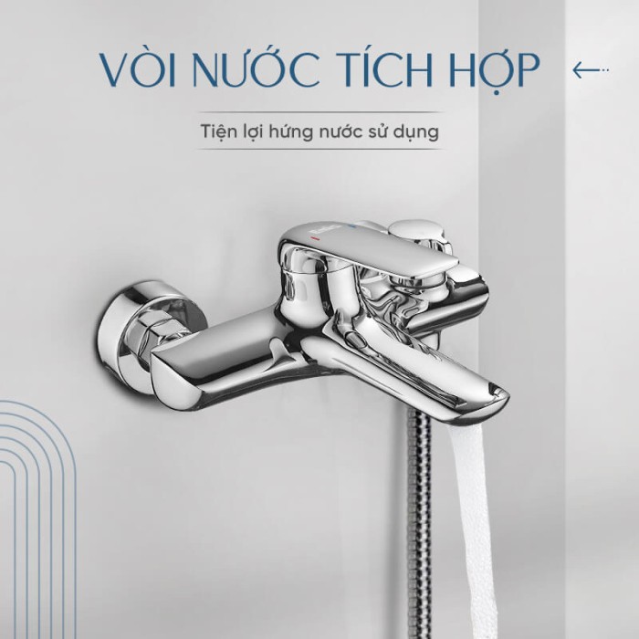 Sen tắm gật gù cao cấp Enic Y20 thiết kế sang trọng, bền bỉ.