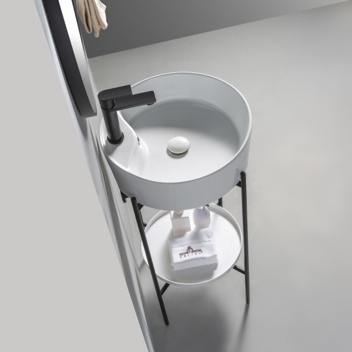 Chậu rửa mặt tròn C-6405 – Tối giản tinh tế, chuẩn xu hướng hiện đại