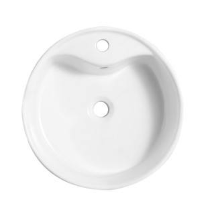 Chậu rửa mặt tròn C-6405 – Tối giản tinh tế, chuẩn xu hướng hiện đại