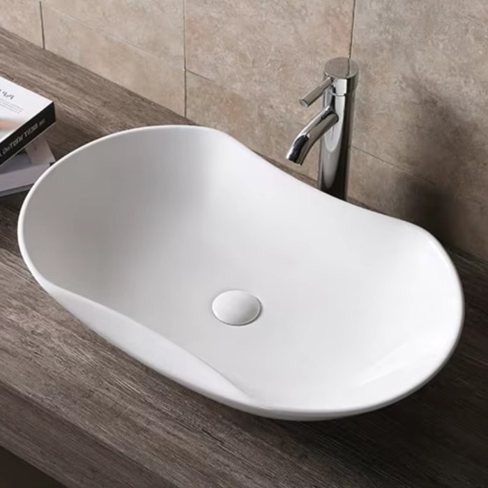 Chậu rửa mặt Gobe C-6320 – Thiết kế hình thuyền độc đáo, nổi bật không gian sống