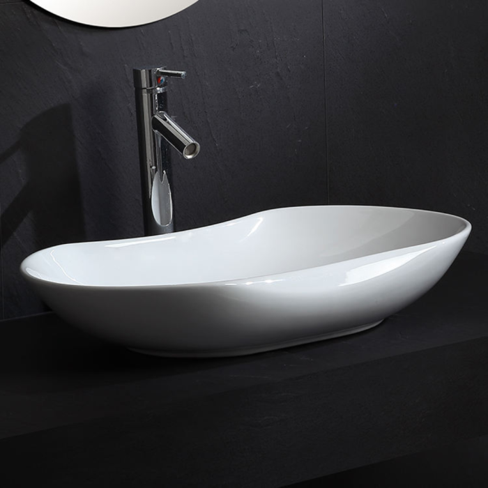 Chậu rửa mặt Gobe C-6320 – Thiết kế hình thuyền độc đáo, nổi bật không gian sống