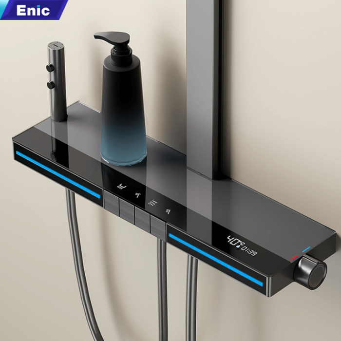 Sen cây tắm thông minh Enic TD52 trải nghiệm phòng tắm cao cấp tại nhà.