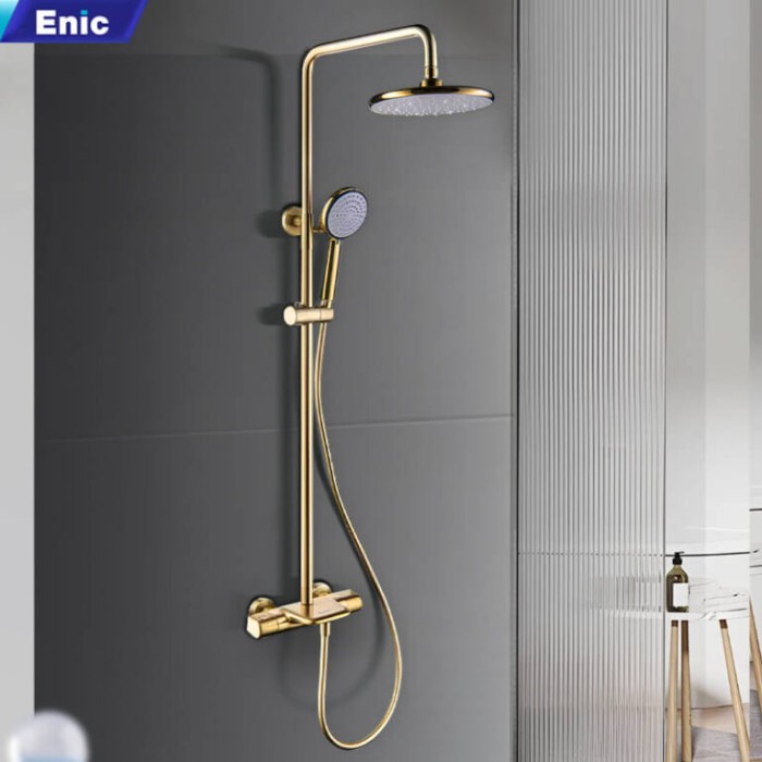Cây Sen Tắm Đứng Cao Cấp Enic A25 Thiết Kế Hiện Đại, Nâng Tầm Phòng Tắm Sang Trọng