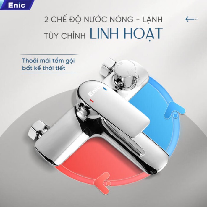 Sen tắm gật gù cao cấp Enic Y20 thiết kế sang trọng, bền bỉ.