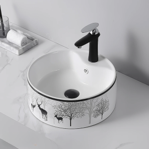 Chậu rửa mặt Gobe C-6415 – Nét chấm phá nghệ thuật giữa không gian phòng tắm