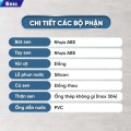 Sen Cây Phím Đàn Thông Minh Enic KS 3 Chế Độ Phun,  Màn Hình LED Hiển Thị Nhiệt Độ.