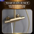 Vòi Sen Tắm Đứng Enic A23 Áp Lực Nước Mạnh Mẽ, Êm Ái,  Bền Đẹp Theo Thời Gian.