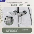 Sen Cây Tắm đứng cao cấp Enic S35 Thiết Kế Hiện Đại, Chất Lượng, Bền Đẹp Cho Phòng Tắm Sang Trọng