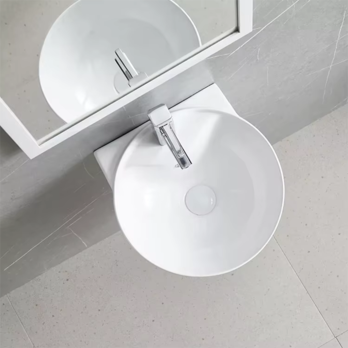 Chậu rửa mặt treo tường liền chân C-6140 – Nhỏ gọn, tinh tế và đầy nghệ thuật