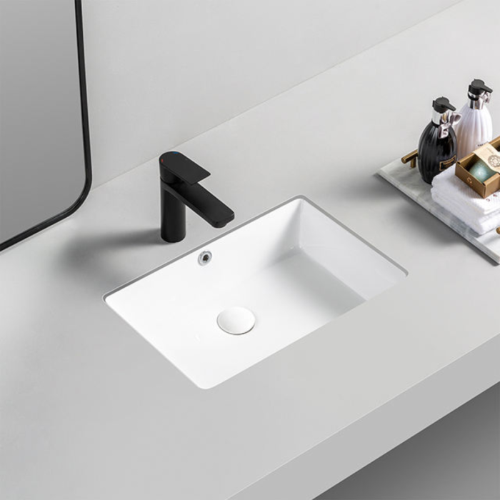 Chậu rửa âm bàn chữ nhật Gobe C-6215 – Gọn gàng, hiện đại, sạch khuẩn tối ưu