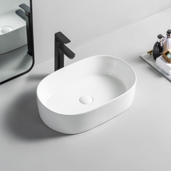 Chậu rửa mặt dương bàn Gobe C-6540 – Tối giản tinh tế, hiện đại bền lâu