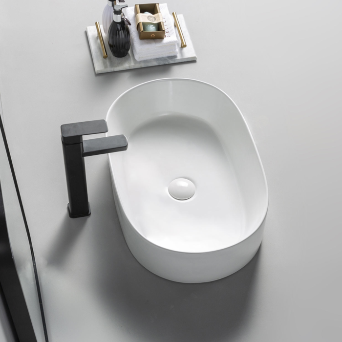 Chậu rửa mặt dương bàn Gobe C-6540 – Tối giản tinh tế, hiện đại bền lâu