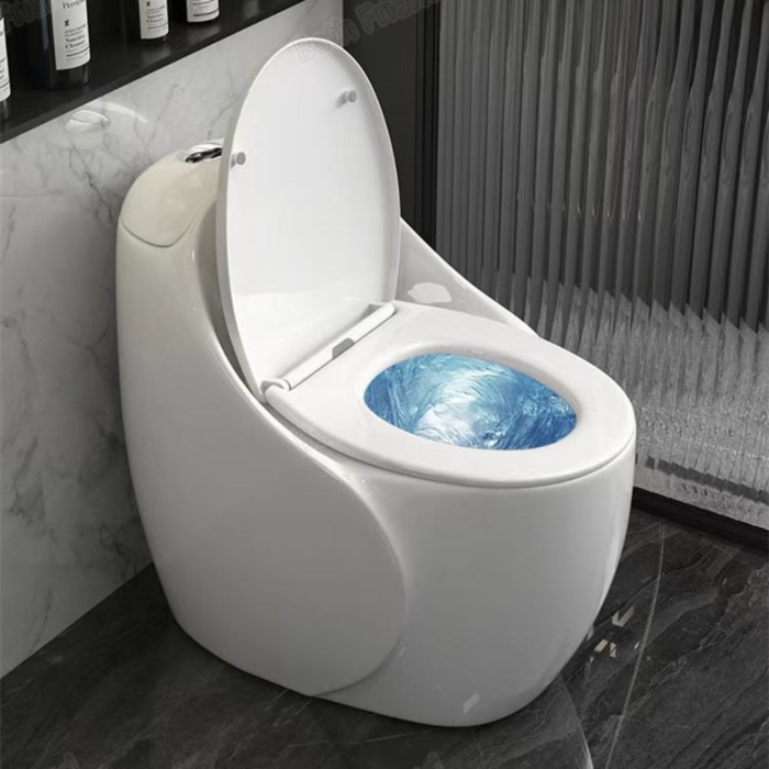 Bồn cầu liền khối B8260 – Kiểu dáng quả trứng độc đáo, sang trọng đến từng chi tiết