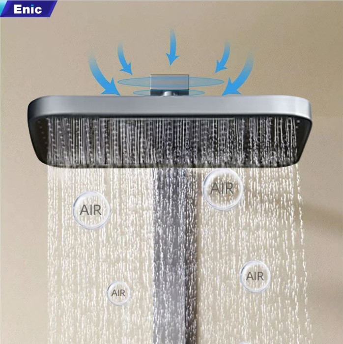 Sen cây tắm đứng thông minh Enic TD40 bát sen lớn, xoay 360 độ, tay sen 3 chế độ nước thư giãn đỉnh cao cùng sen tắm mỗi ngày.