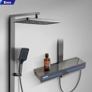 Vòi sen tắm đứng cao cấp Enic MD35 tay sen 4 chế độ nước xoay 360 độ.