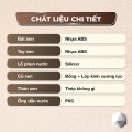 Vòi sen tắm đứng cao cấp Enic MD35 tay sen 4 chế độ nước xoay 360 độ.