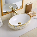 Chậu rửa mặt nghệ thuật Gobe C-6355 – Tôn vinh không gian sống với thiết kế elip sang trọng