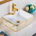 Chậu rửa mặt dương bàn nghệ thuật Gobe C-6705 – Nét kiêu sa cho không gian phòng tắm