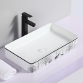Chậu rửa mặt nghệ thuật Gobe C-6755 – Chạm khắc thiên nhiên giữa không gian phòng tắm