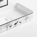 Chậu rửa mặt nghệ thuật Gobe C-6755 – Chạm khắc thiên nhiên giữa không gian phòng tắm
