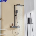 Vòi sen tắm đứng cao cấp Enic MD35 tay sen 4 chế độ nước xoay 360 độ.