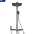 Bộ vòi sen nóng lạnh thông minh Enic TD07 đèn LED xung quanh kết hợp màn hình hiển thị thông số nhiệt độ.