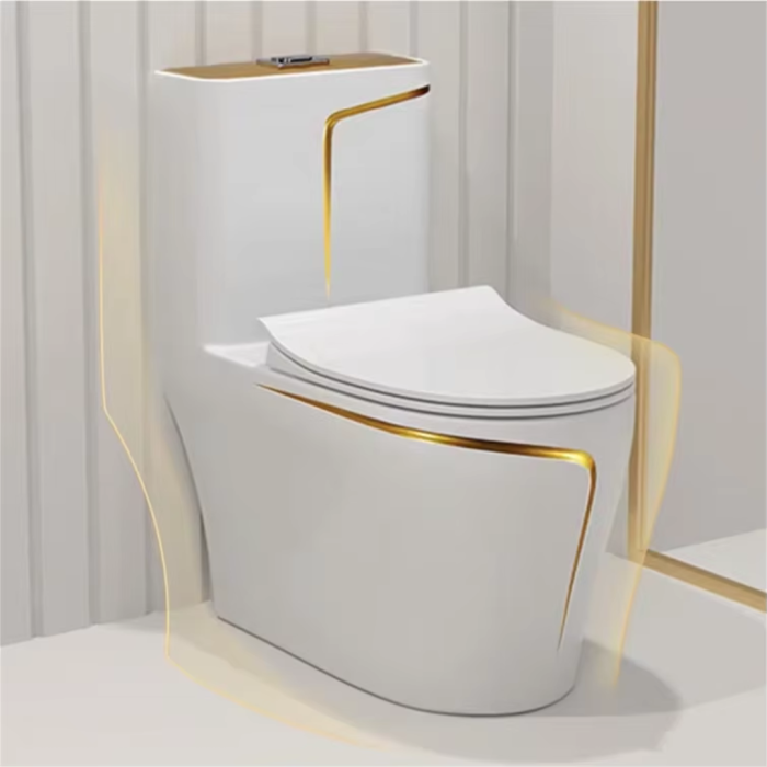 Bồn Cầu 1 Khối Gobe B-8225T – Sang Trọng Trong Từng Đường Nét, Êm Ái Mỗi Lần Sử Dụng